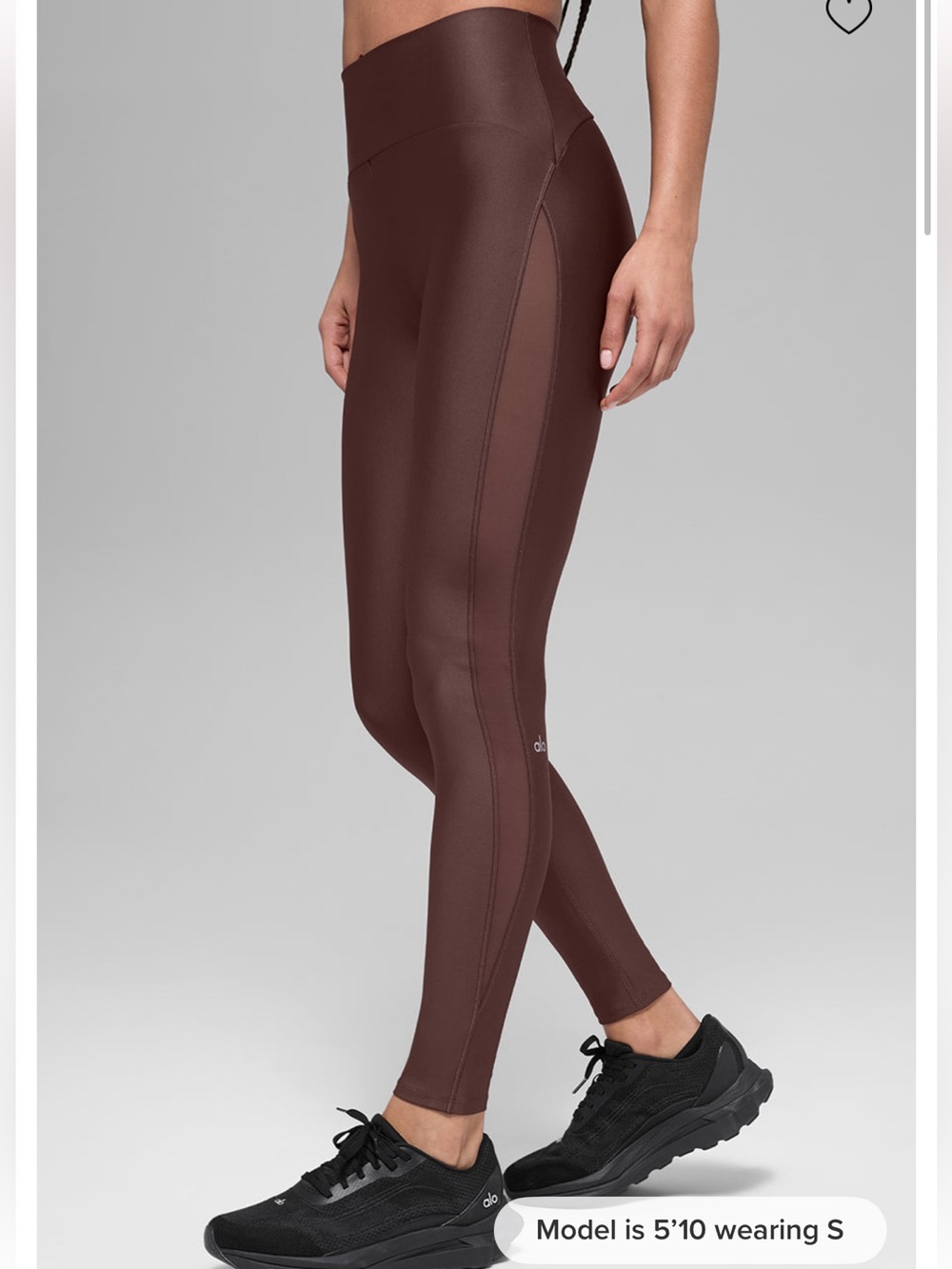 *NWT* ALO Infatuation Set in Brownstone | Top (S) & Leggings (XS) - Picture 10 of 13